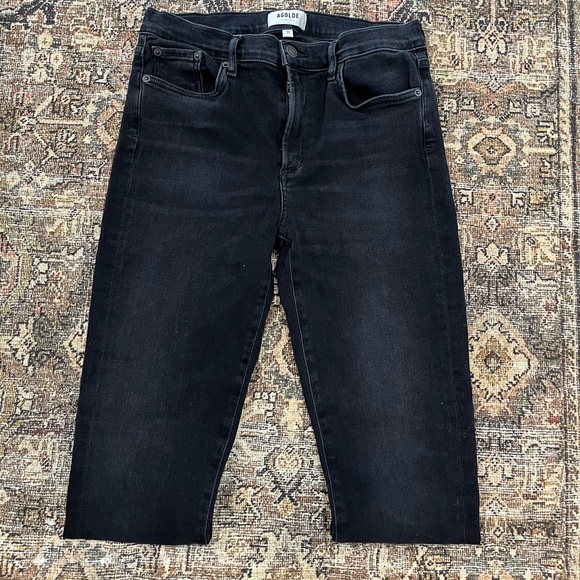 Agolde Raw Hem Straight Leg - Picture 4 of 4